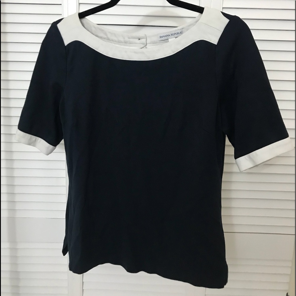 Banana Republic casual navy shirt